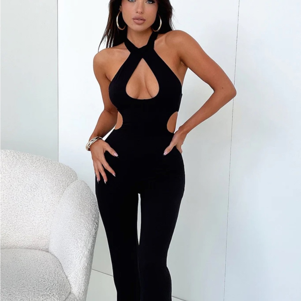 Gianna jumpsuit in black